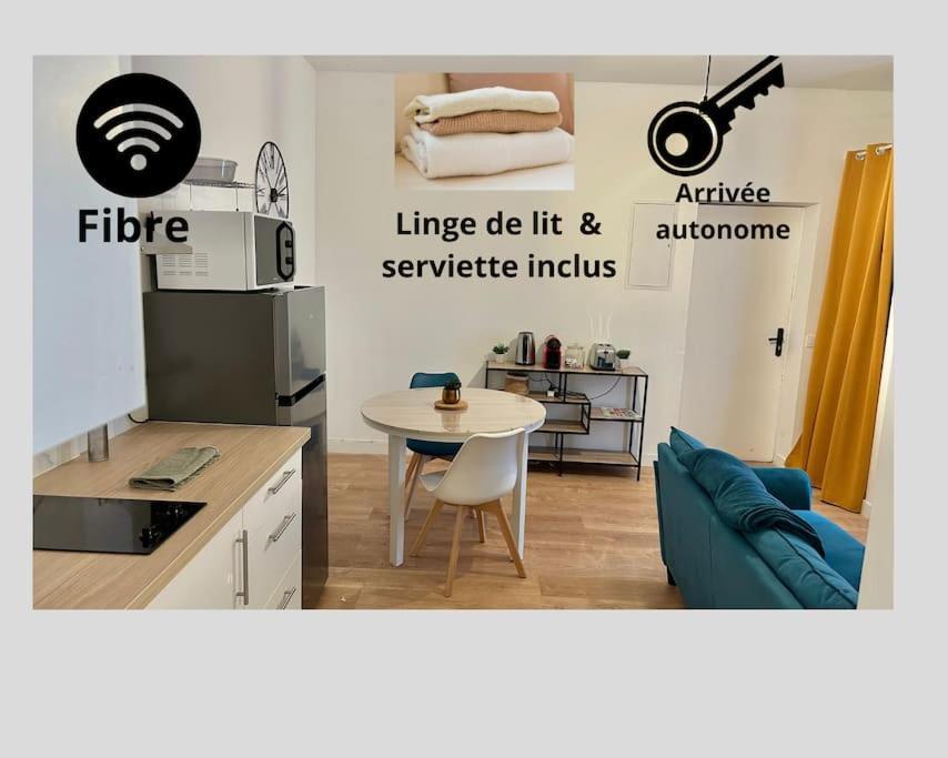 Ferienwohnung Lorient T2 , Hypercentre , Fibre ,Gare Exterior foto